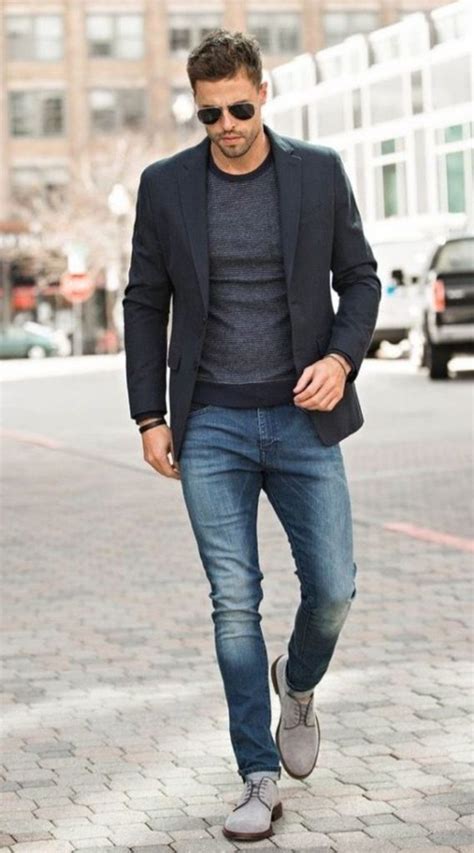 blazer with jeans for men.